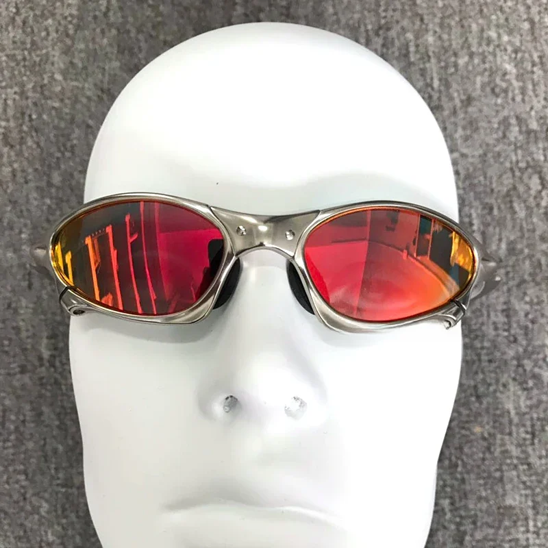 Mtb Man Gepolariseerde Zonnebril Fietsen Bril UV400 Vissen Zonnebril Metalen Fiets Bril Fietsen Eyewear Riding Bril H8-3 - afbeelding 2