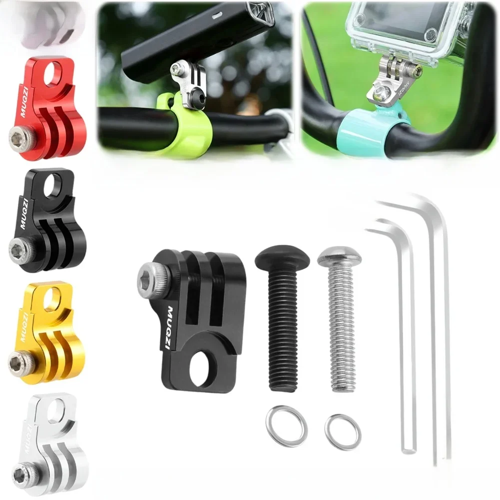 AliExpress Bike Camera Holder Aluminum Alloy Sport Camera Mount Holder Bicycle Headlight Mount Compatible with Brompton Folding Bicycle