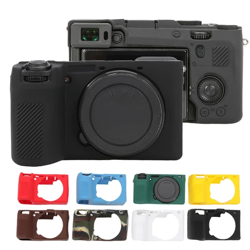 Glossy Soft Silicone Case For Sony ILCE-7CM2 / A7C II / A7CR Camera Protective Cover Case Accessories