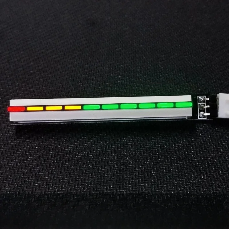 DYKB kolor LED wskaźnik poziomu muzyki muzyka spektrum rytmu dynamiczne nastrojowe oświetlenie wskaźnik napięcia DIY wzmacniacz Audio — zdjęcie 2