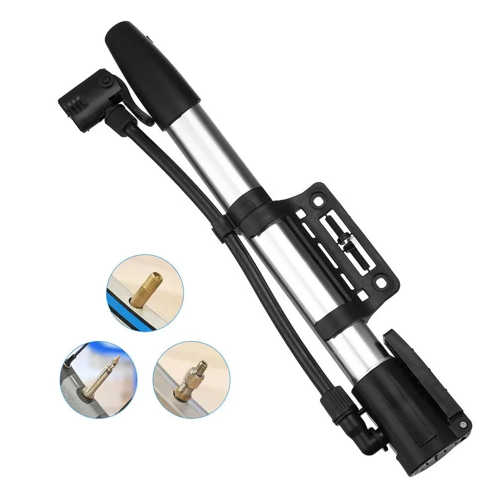 AliExpress Floor Standing Mini Bike Pump Portable Manual High-pressure Bicycle Tyre Inflator Aluminium Air