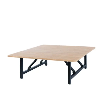 세카이젠 접이식 다용도 좌식 테이블 식탁,4인용 800*800mm 