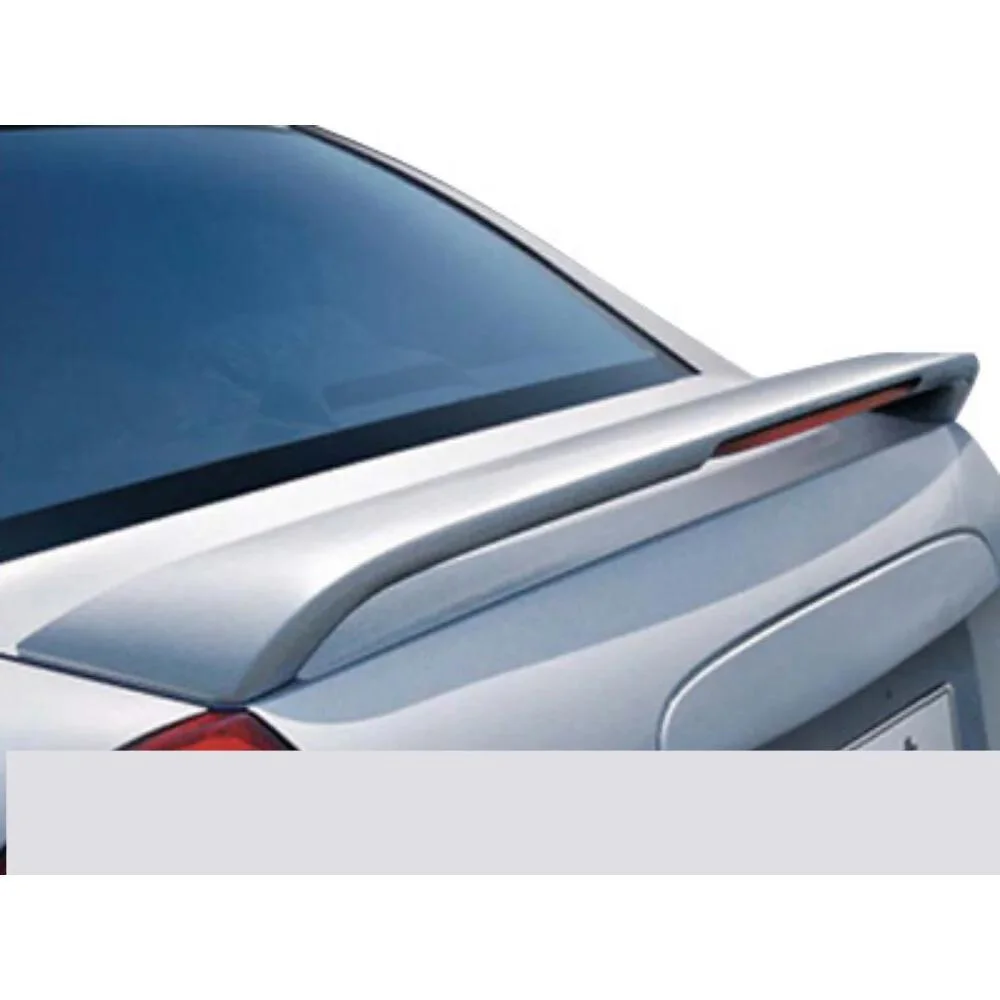 For Hyundai Accent Era illuminated Glass Under Spoiler Fiber Material Rear Roof Spoiler Wing Trunk Lip Car Styling Fully Tuning