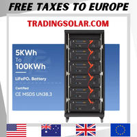 Czowersourcing Lifepo4 Solar Batteries 5kwh 10kwh 20kwh 50kwh 100kwh Lithium Battery 48V 100Ah Lithium Ion Phosphate Battery