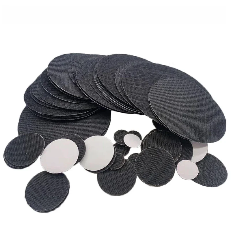 Tampon de disque auto-adhésif de 1 à 7 pouces, pour disques de ponçage à crochet et boucle, tampons de cuisson à dos collant 25/50/75/100/125/150/180mm