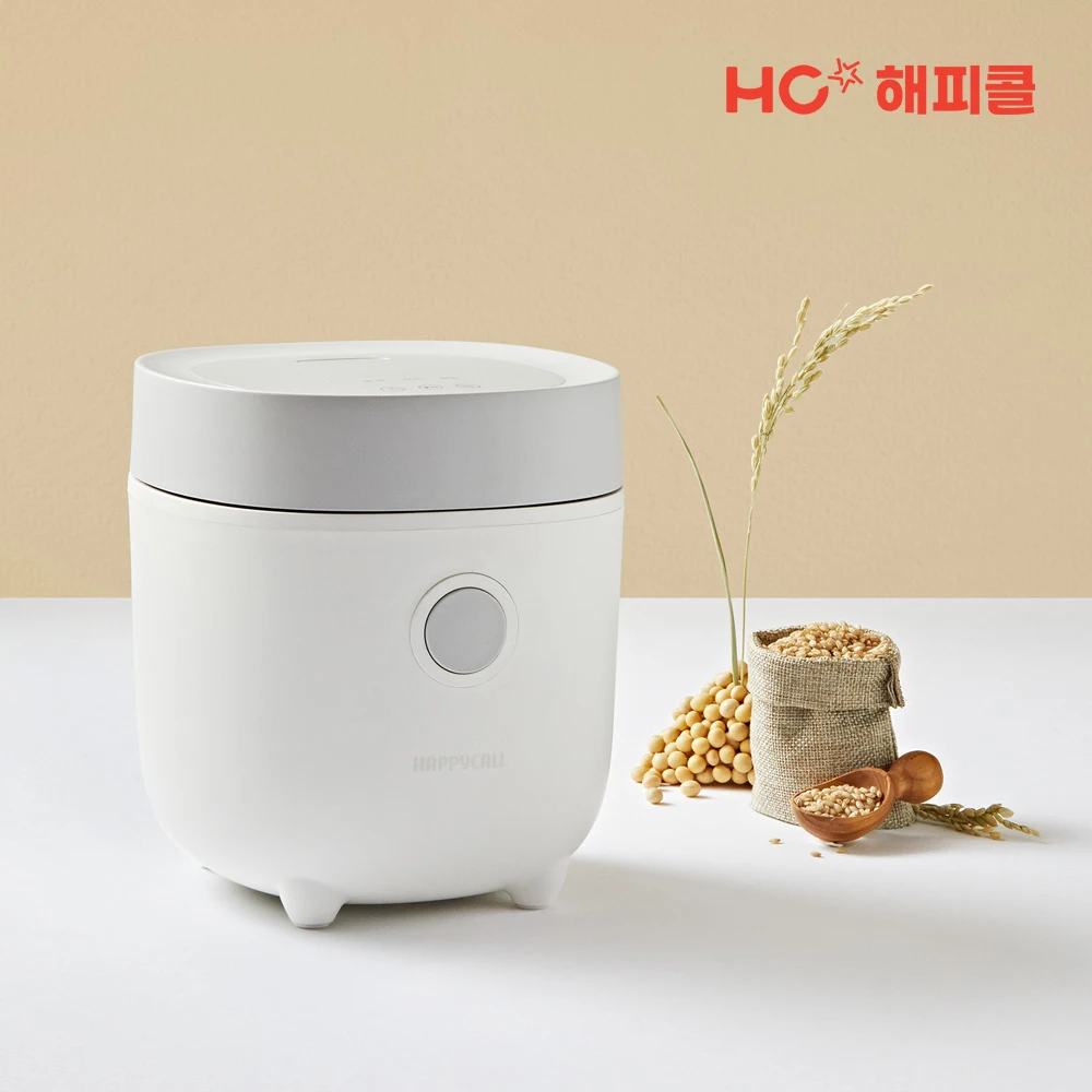 [Super Deal] Happy Call Ode Adam Mini Electric Cooker for 2 HDRC-U02PMNA1WH (White)