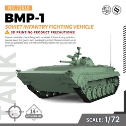 SSMODEL SS72619 1/72 25mm Military Model Kit Soviet BMP-1 Infantry Fighting Vehicle