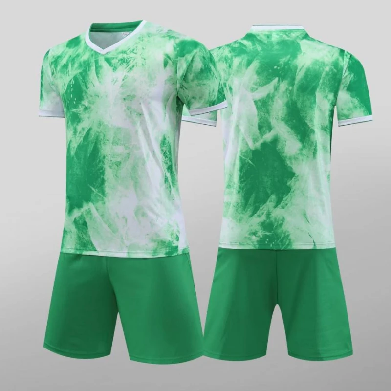 Camouflage Sportwears 100% Polyester Made Soccer Uniforms For Sale 2024 Design Custom Made Logo Design Uniforms In Low Price image 4