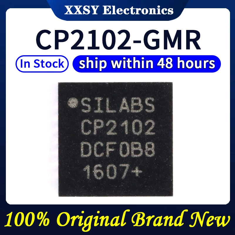 CP2102-GMR QFN-28 original, CP2102, qualidade 100%, novo