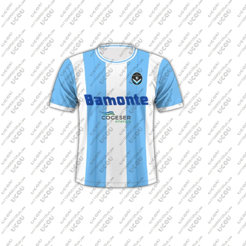 

Футболка спортивная мужская и детская (для мальчиков) 2026 года, домашняя/гостевая, дышащая, быстросохнущая, подарок, футбольная майка, топ для футбола, A-AS Giana Erminio