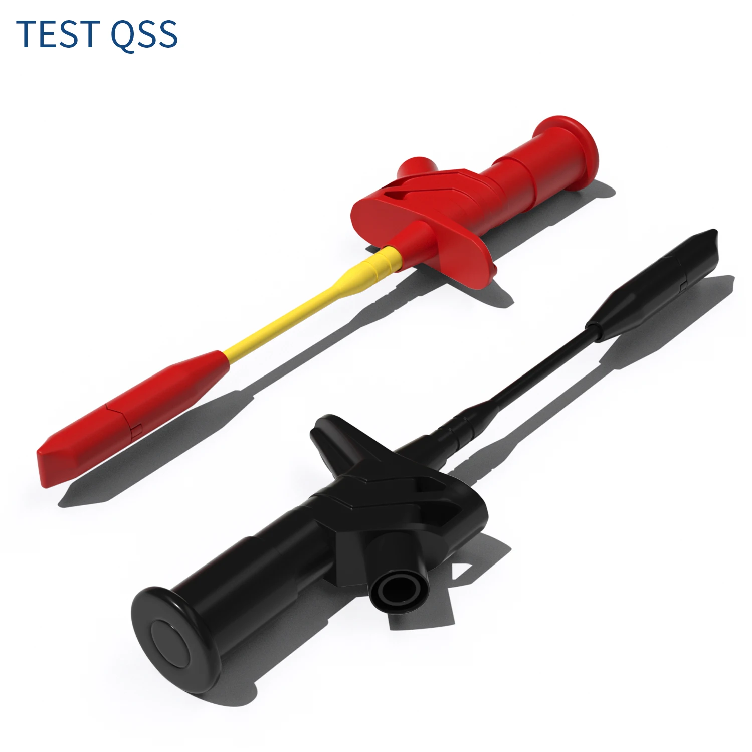 

QSS Wire Piercing Test Probe Needle Professional Test Clips/Hook with 4mm Socket Electrical Tool
