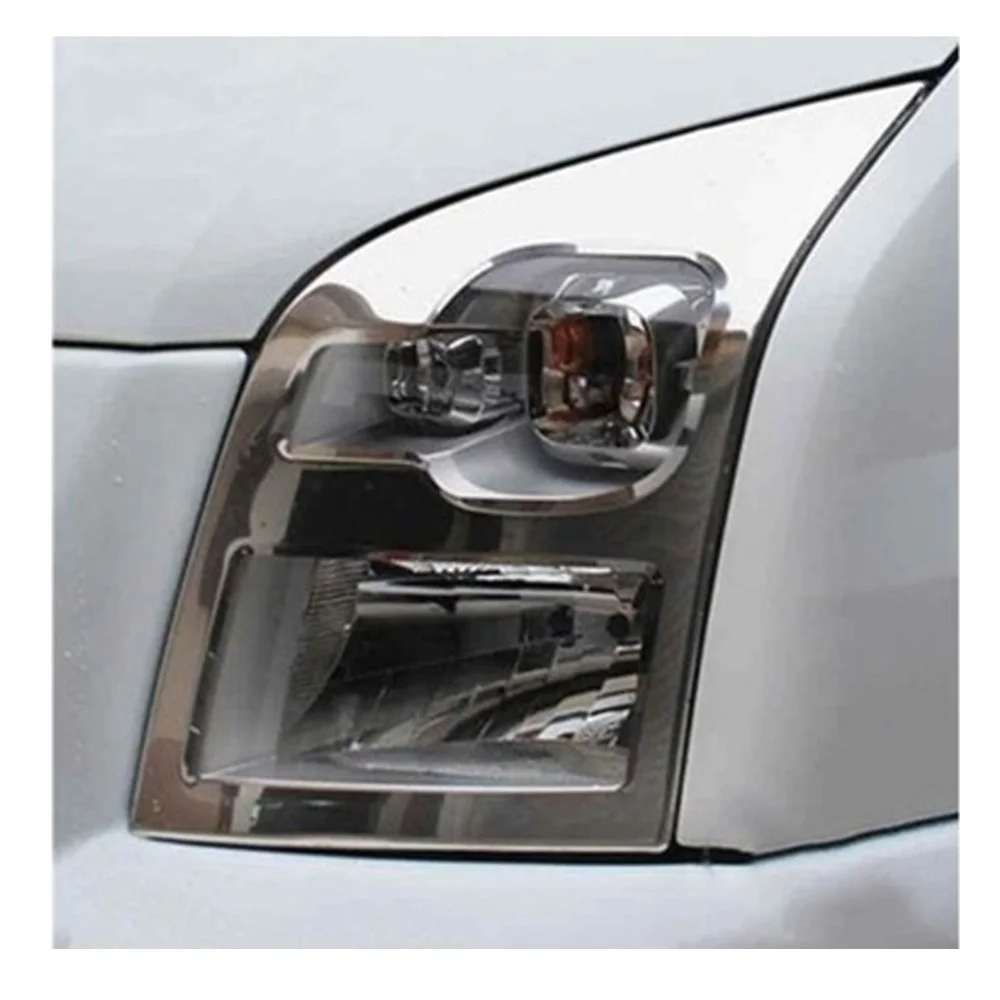 

For Ford Transit 2003-2013 Models. Chrome Headlight Frame 2 Pcs. Stainless Steel. A+ Quality. Car Accessories