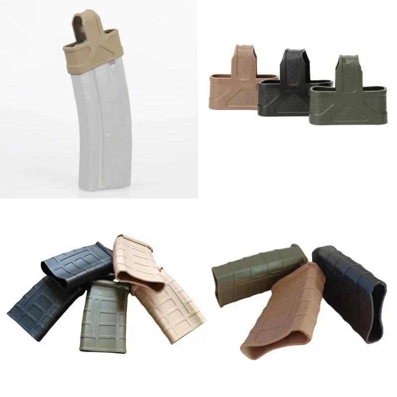 Équipement de Camping en plein air M4/M16 avec manchons en caoutchouc et Clips à ressort pour protéger les équipements de plein air et améliorer la sensation de préhension