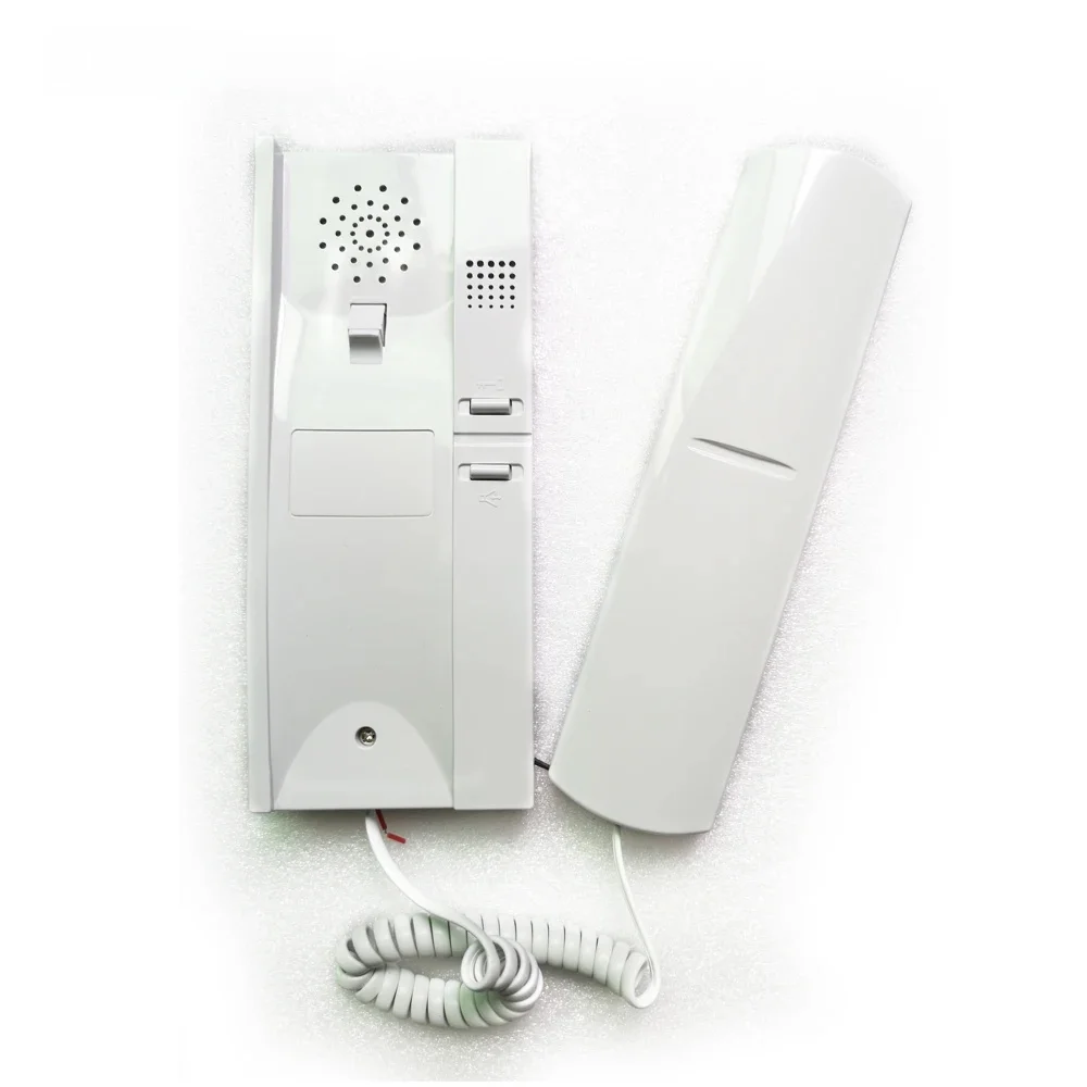 Top quality apartments intercom system home security audio door phone  indoor unit Phone Intercom Doorbell System