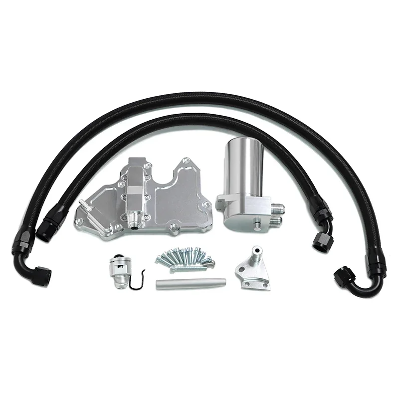 Billet PCV Olieafvanger Tank Kit VOOR VW MK7 MK7.5 GTI Golf R VOOR Audi 8V S3 EA888 Gen3 Motor - afbeelding 2