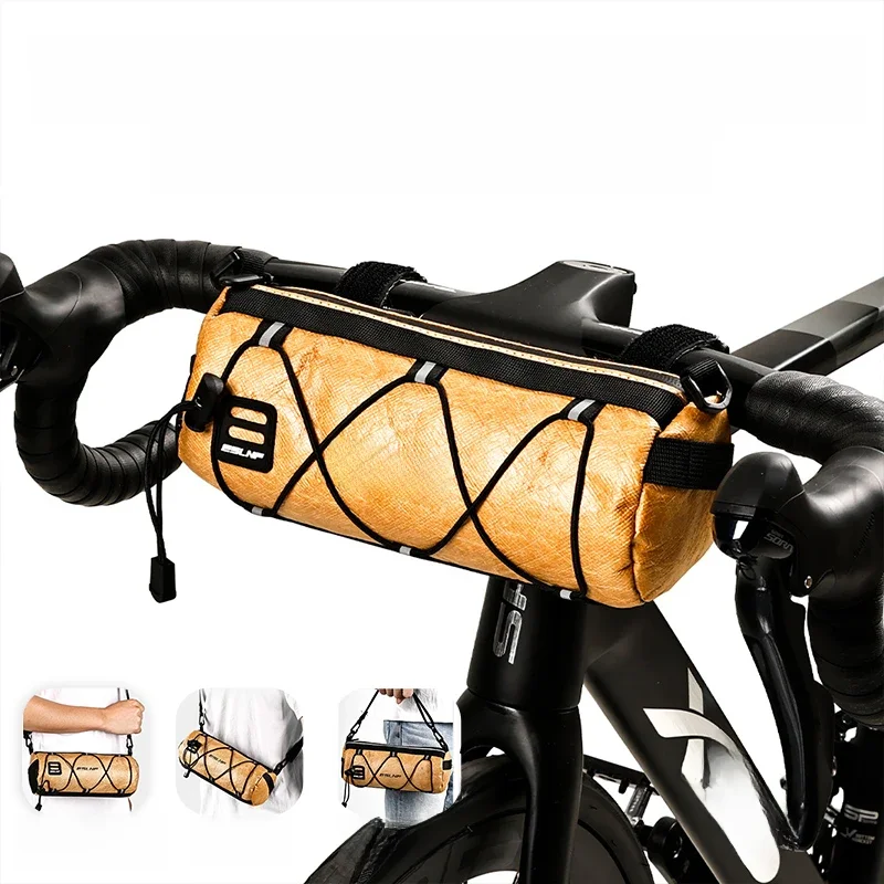AliExpress UK ESLNF Bicycle Bag, Waterproof Storage Bag, Outdoor Large Capacity Riding Handlebar Bag, Mountain