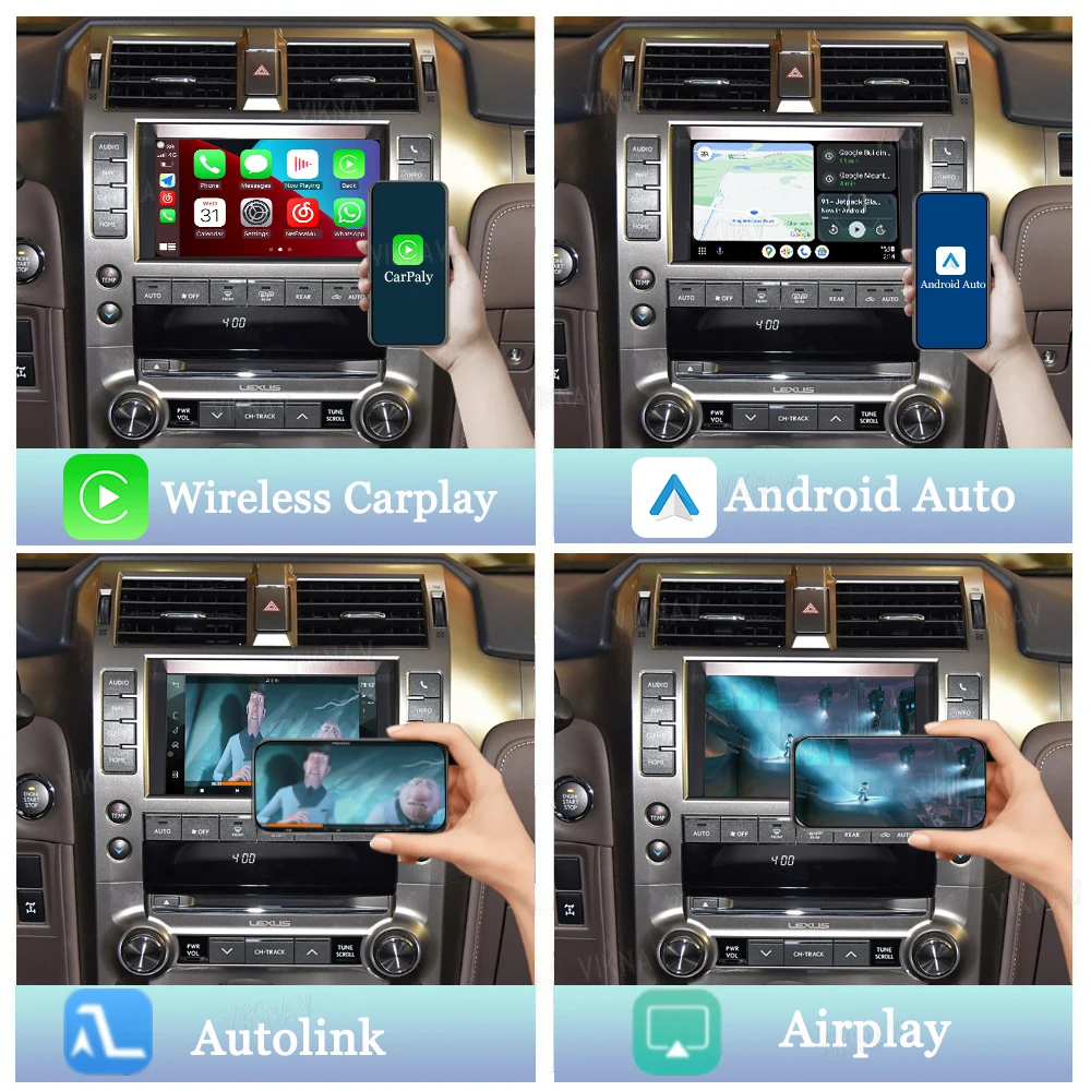 Viknav Linux For Lexus GX GX400 GX460 2014-2020 OEM Car Screen