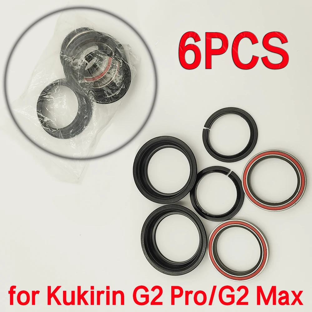 

6Pcs Original Bearing Spare Parts For Kukirin G2 Pro/G2 Max Bearing Assembly Electric Scooter Kukirin G2 Pro/G2 Max Spare Parts