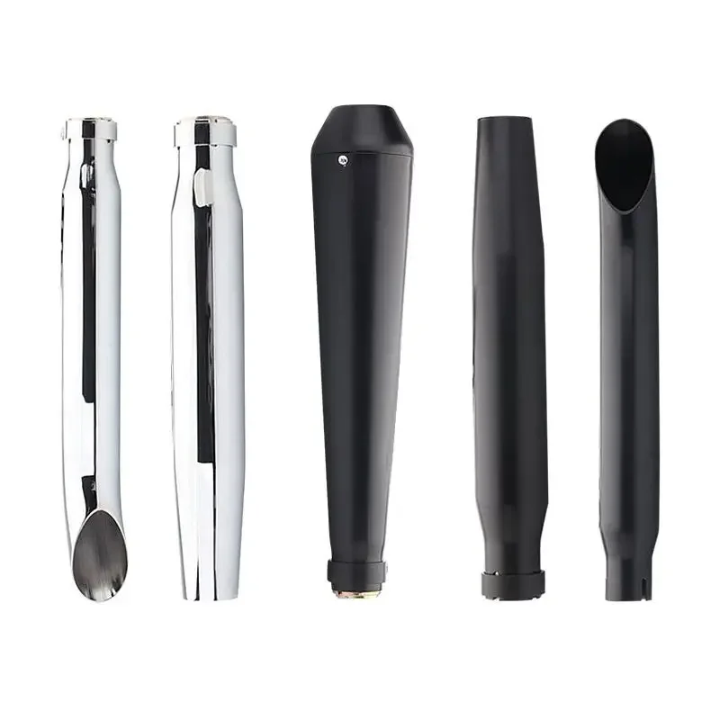 Embout de Silencieux Universel pour Moto, Tube Arrière Rétro et Vintage, pour Harley 73Inboulon Adnoh Ahamay Ikuzus