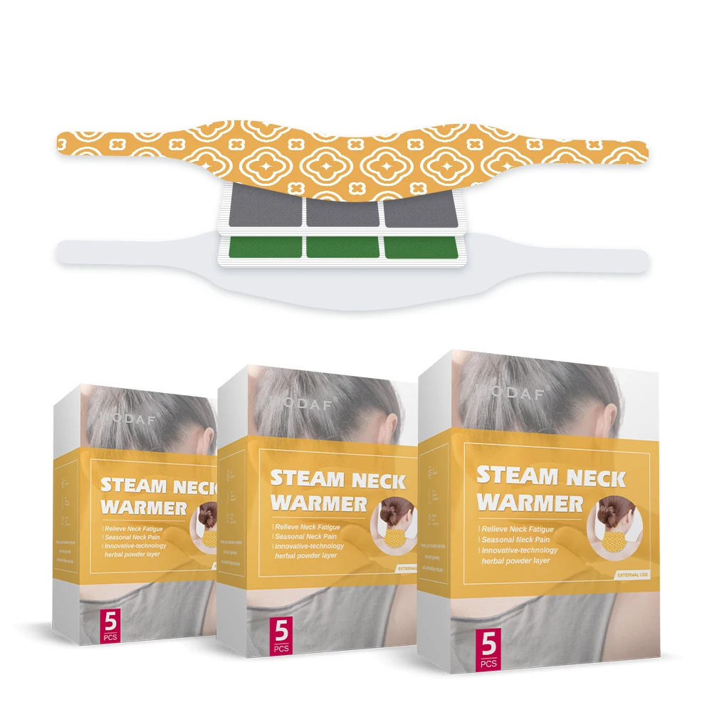 Tuhopeta steam-heated neck patch relieves pain soothe muscle tension improves sleep quality the best gift for office workers