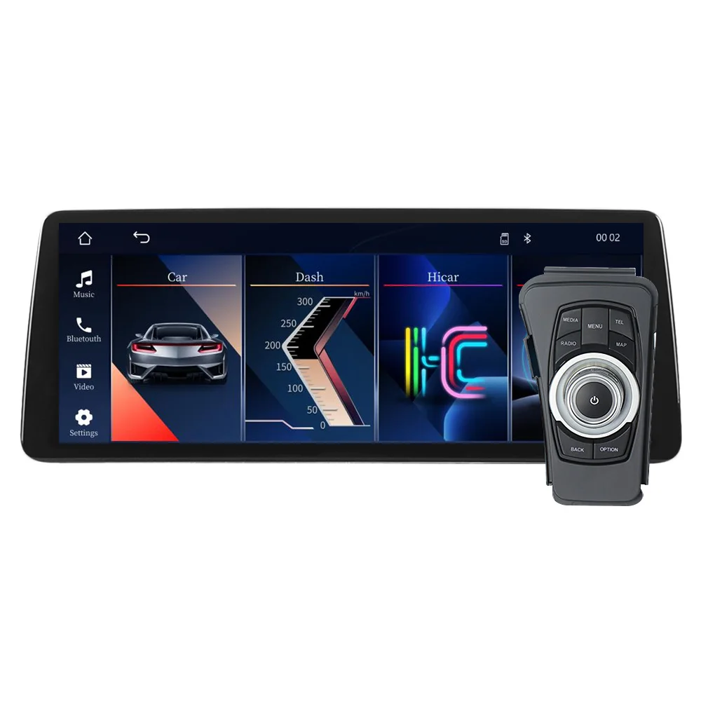 MEKEDE 12,3-calowy odtwarzacz multimedialny z systemem Linux do BMW serii 3 E90 E91 E92 E93 2004 - 2012, bezprzewodowy Carplay, Android AUTO, ekran dotykowy 2K 2400*900 — 2