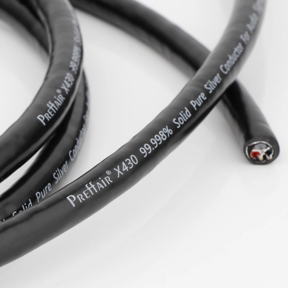 

Preffair 99.998% Pure Silver Conductor Audio/Video Signal XLR Balance Cable for Amplifier CD DVD Player