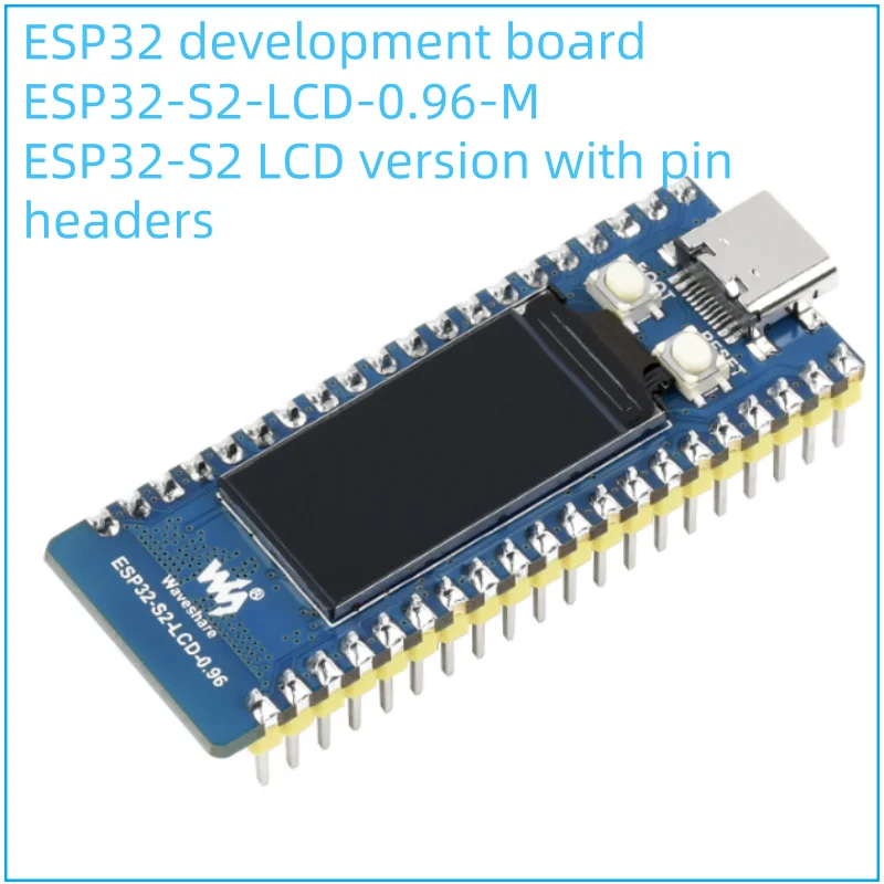 Microcontrolador ESP32-S2-LCD-0.96 y ESP32-S2-LCD-0.96-M, versión LCD, mini Placa de desarrollo