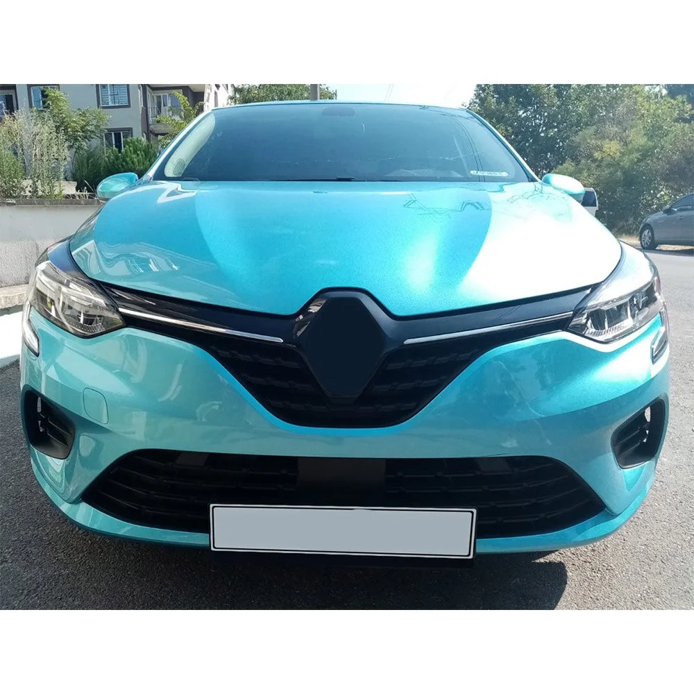 For Renault Clio carrier chrome front grill 2 pieces .. Stainless steel A + quality modified design High Quality Affordable Price