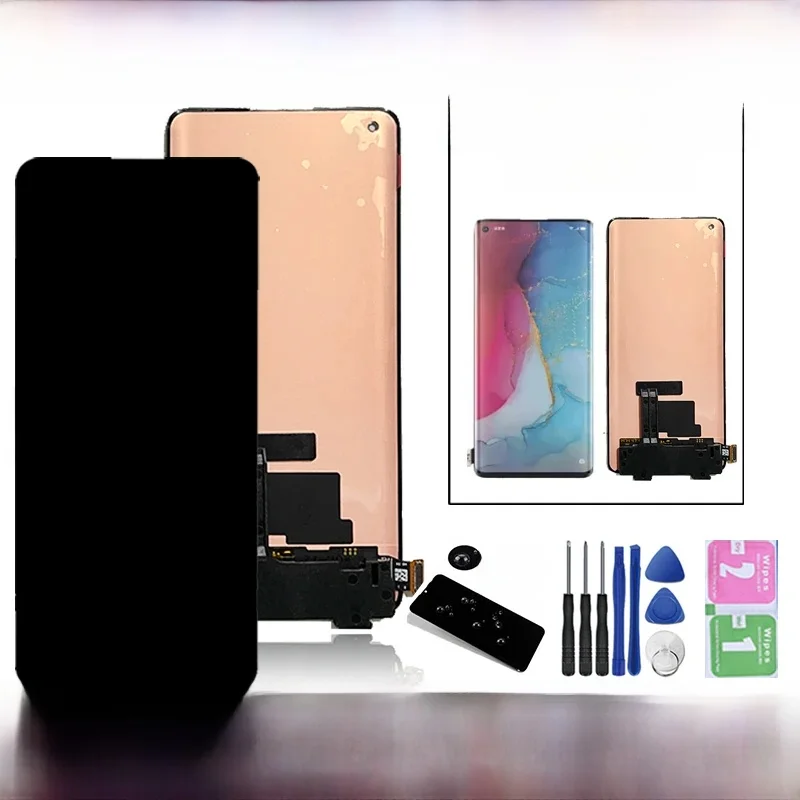 6.5 "Super Amoled Oppo Find X2 Neo 5G CPH2009 wyświetlacz montaż digitizera ekranu dotykowego dla Oppo Find X2Neo wymiana LCD — zdjęcie produktu 6