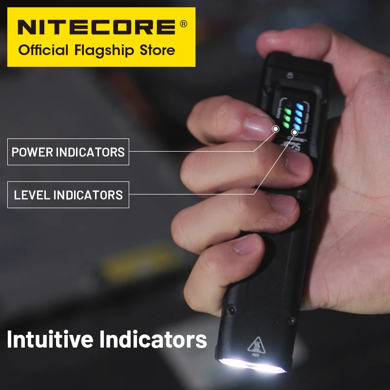 Imagem -06 - Usb-c Lanterna Recarregável Ultra Slim Tactical Edc Chaveiro Troch Luz Construído em Bateria 3000 Lumens Uhi Led Nitecore-edc25