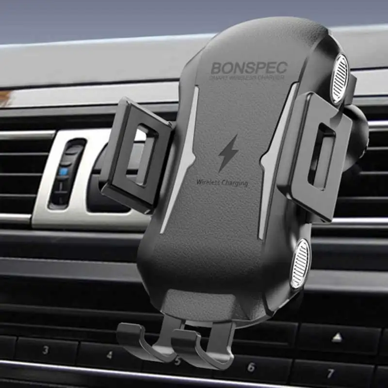 Automobile smartphone super high-speed wireless charging cradle