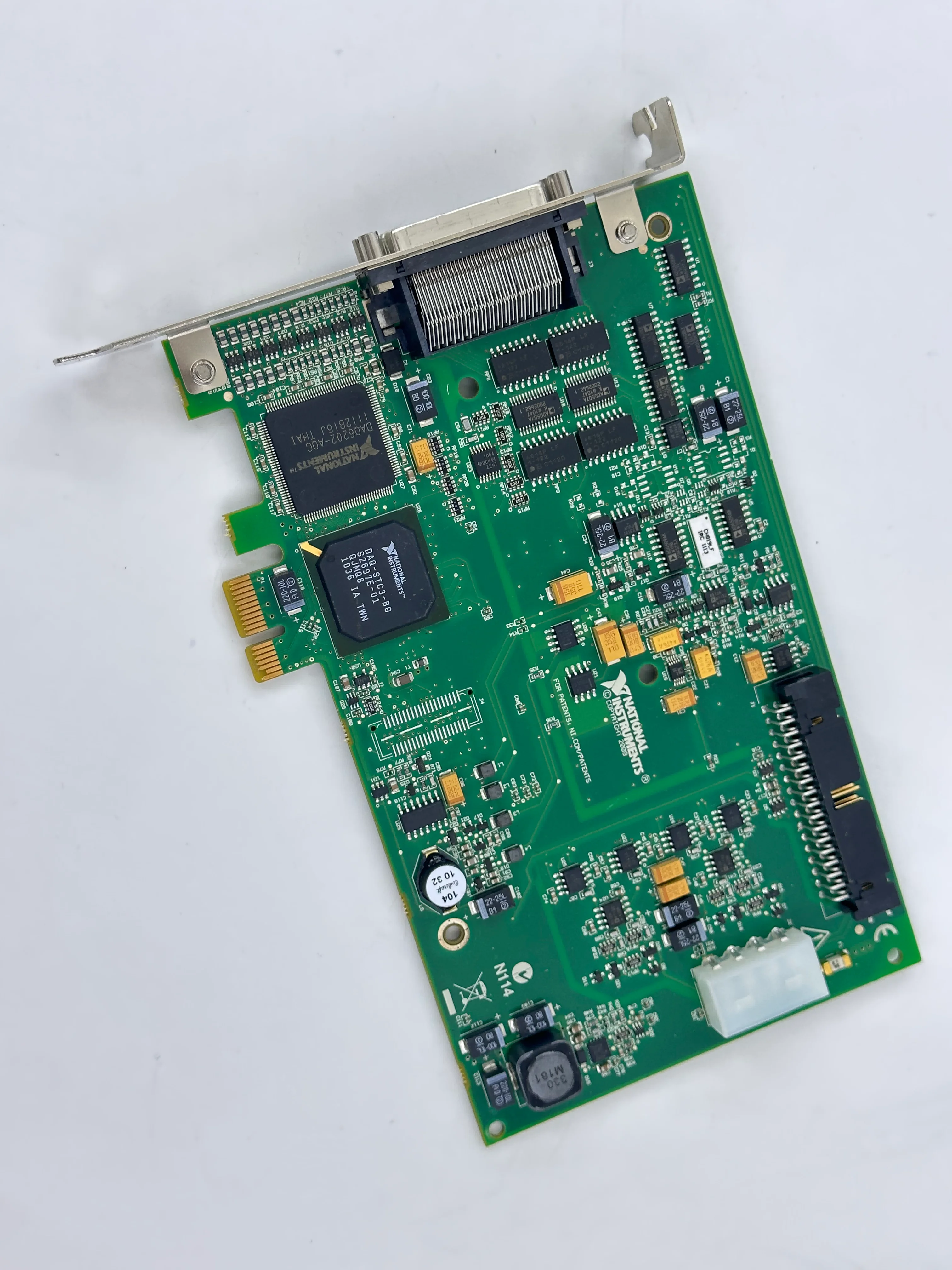 National Instruments PCIE-6323 data acquisition card