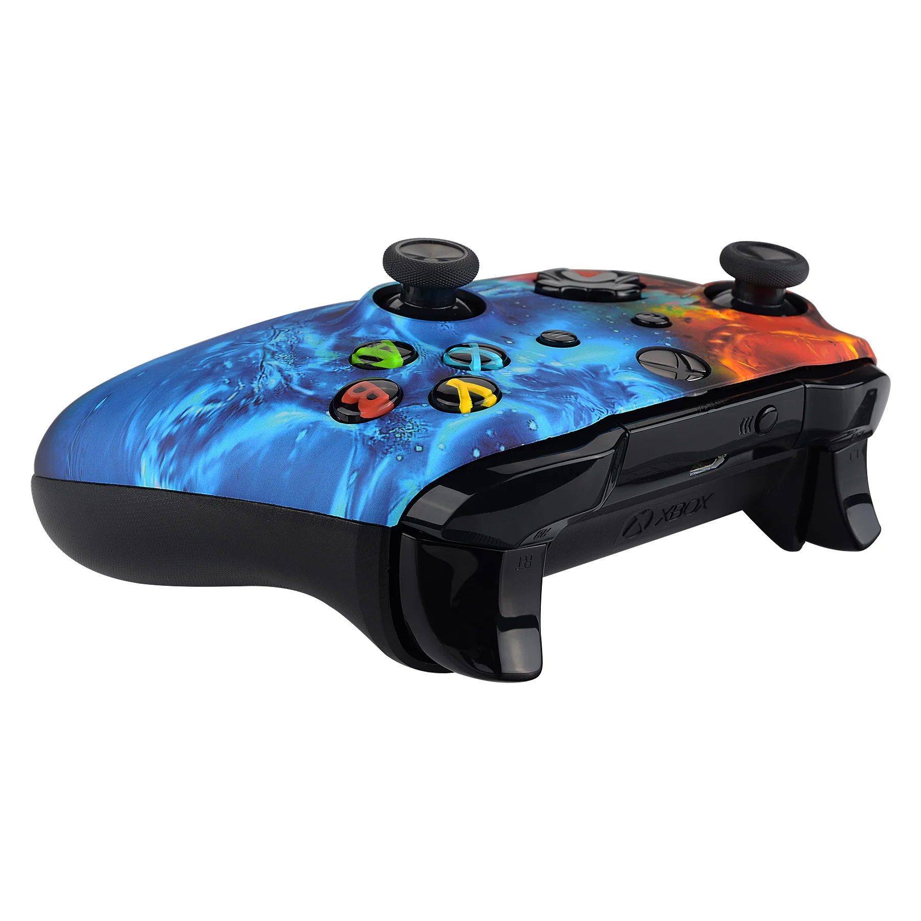 Чехол-накладка с рисунком экстремальной конфликтной души, сменная часть для контроллера Xbox One X и One S (модель 1708)