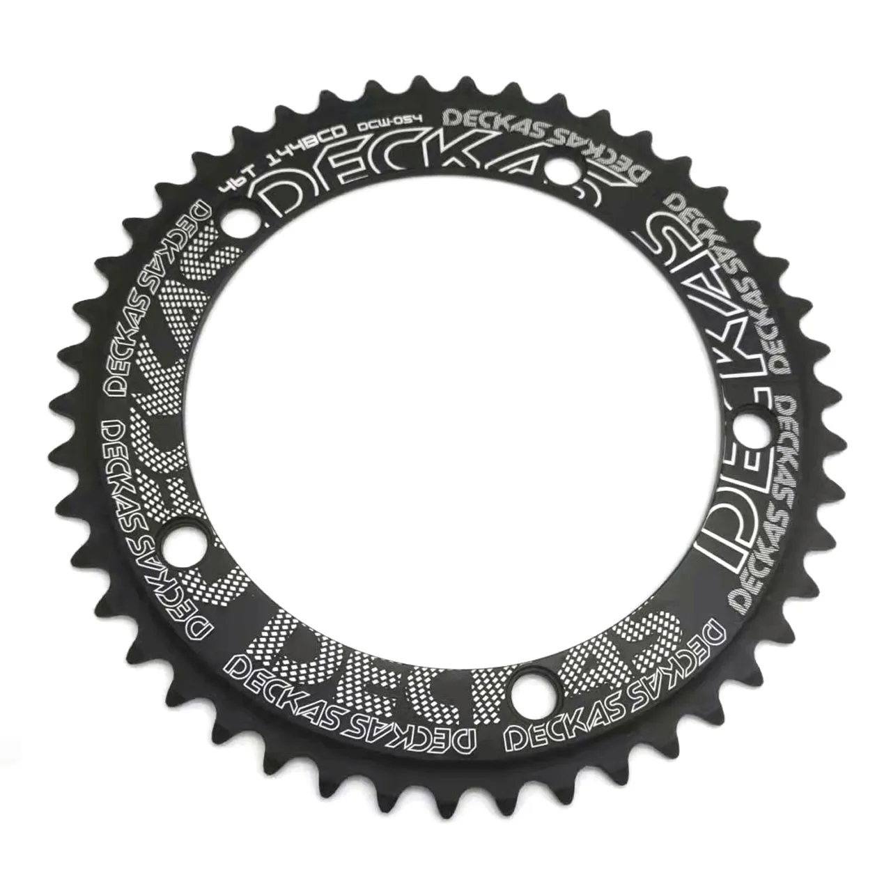 Deckas 144BCD Fixed Gear fixie Round Chain ring Track Bike 44T-58T Tooth 144 bcd special single speed gear wheel Chainwheel