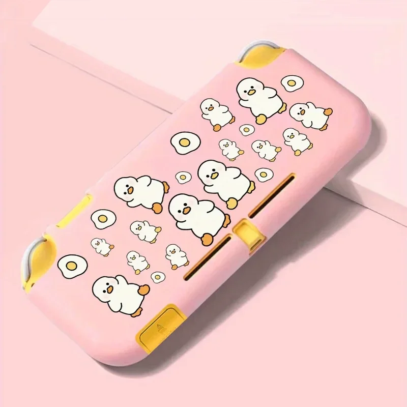 Étui souple en TPU pour Nintendo Switch Lite, mignon, contrôleur Switch Lite, accessoires hôte de jeu, étui de Protection rose antichute