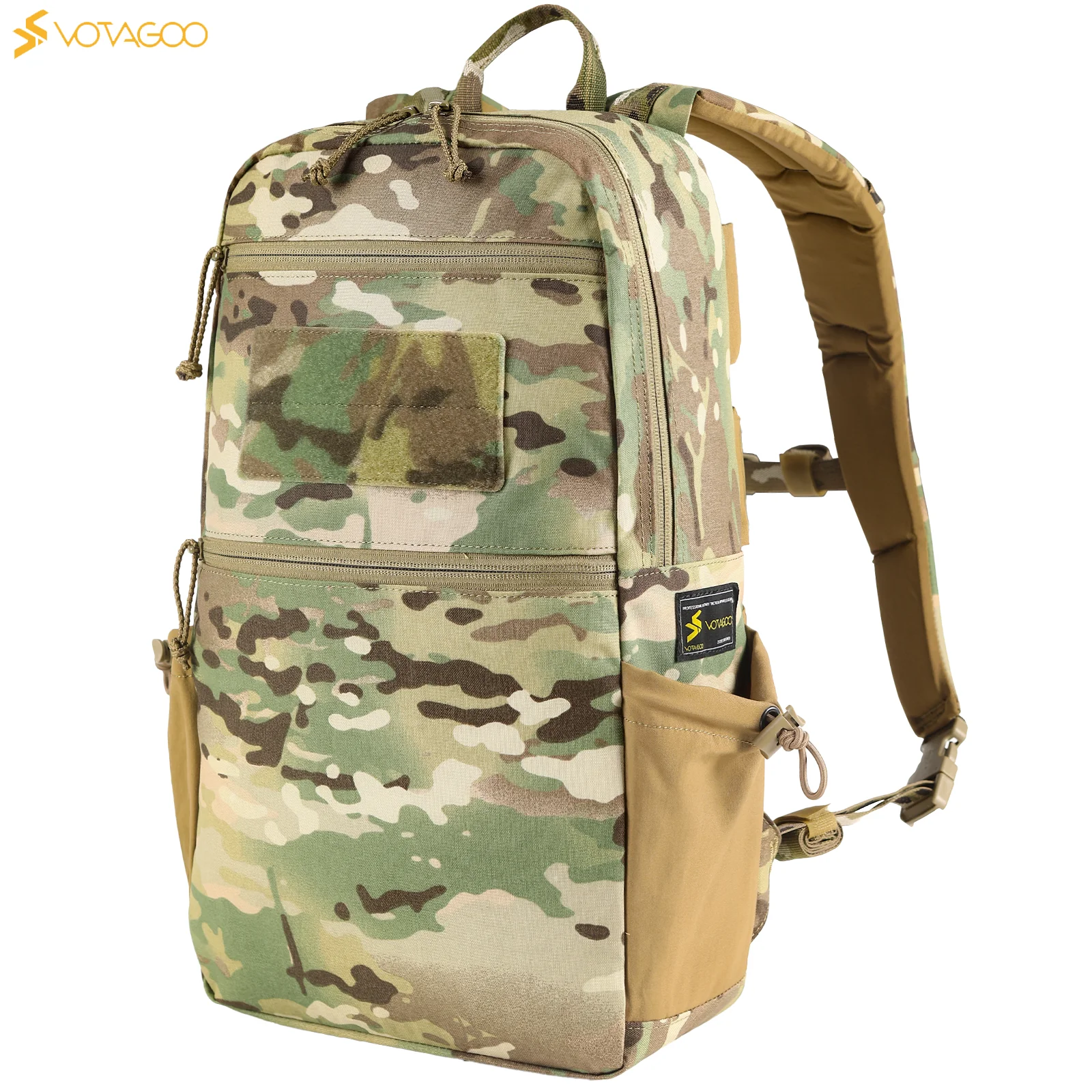 Тактический рюкзак VOTAGOO с карбоновой рамкой, рюкзак 15 л, прочный водонепроницаемый рюкзак 500D с 16-дюймовым чехлом для ноутбука, несколько Тактический рюкзак VOTAGOO с карбоновой рамкой, рюкзак 15 л, прочный водонепроницаемый рюкзак 500D с 16-дюймовым чехлом для ноутбука, несколько