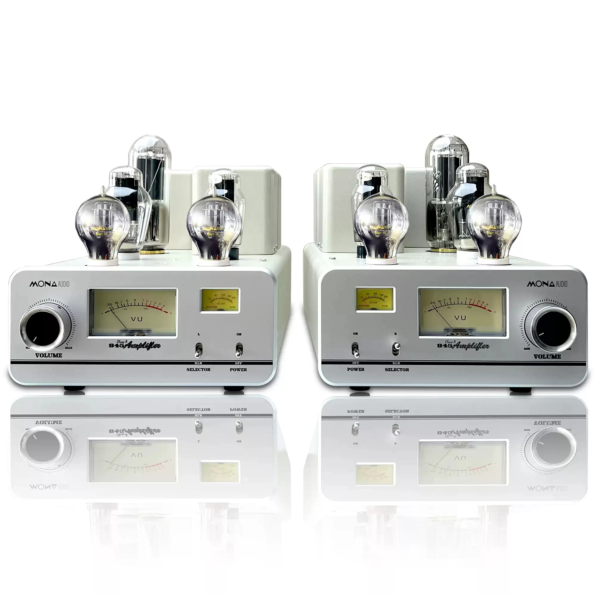 أحدث منى سبليت 300B دفع 845 مضخم طاقة أنبوبي إلكتروني من الفئة A لمضخم صوت الصفراوي عالي الطاقة