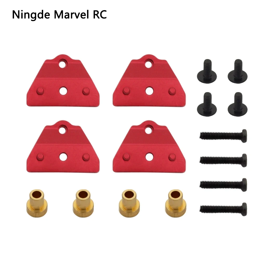 Metal Front and Rear Shock Absorber Brackets Suitable for MN78 1/12 Remote Control Car Upgrade and Modification Parts