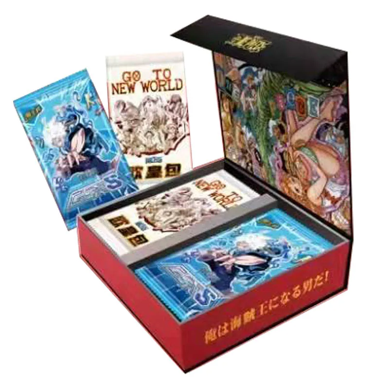 Wholesales One Piece Collection Cards Booster Box HAIWANGDIAN One Piece - The Age of Sin Rare Anime Trading Cards