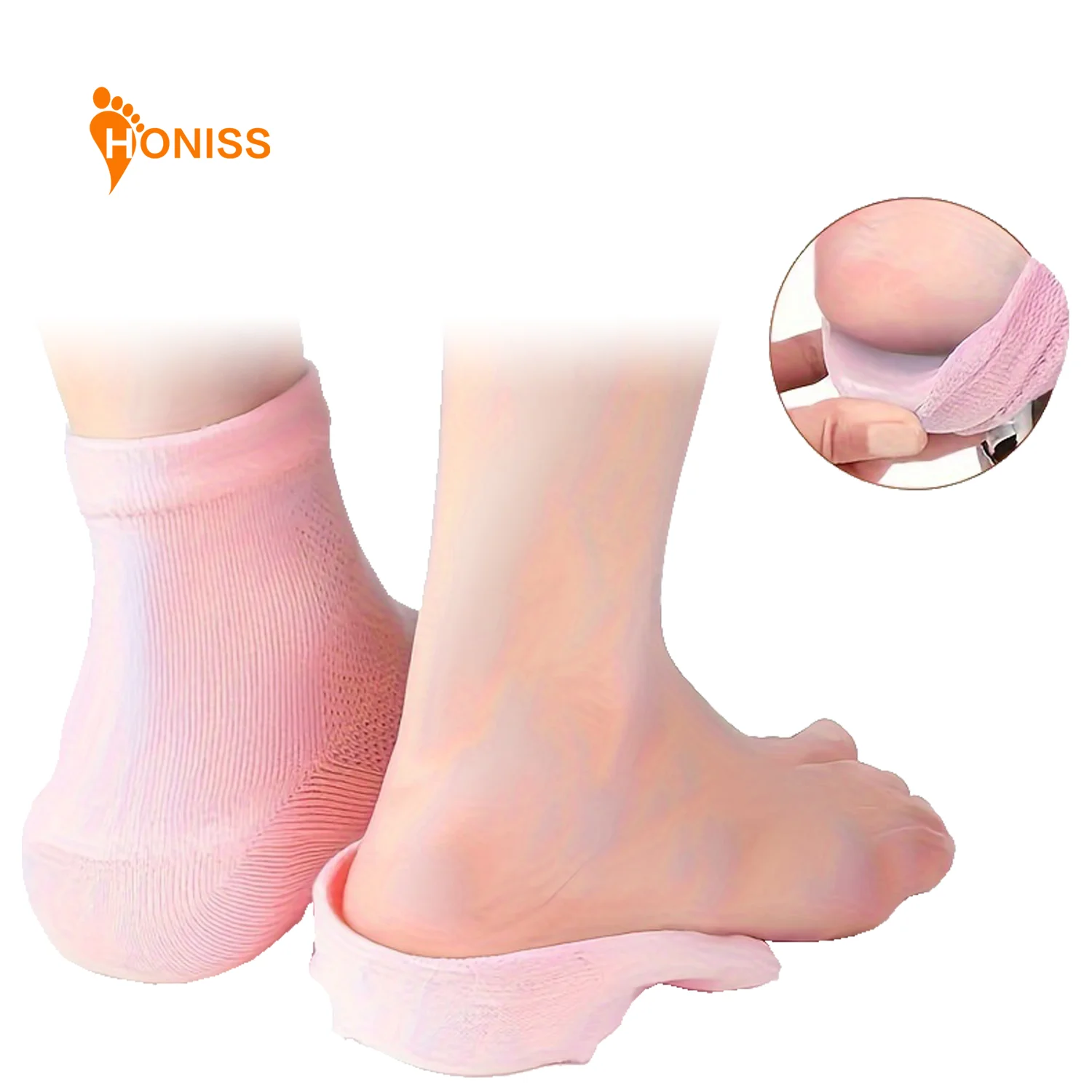 Honig verdickte Rizzsohlen Höhe max Socken Sport Anti-Rutsch-Sebs Schuh lift 2.5/3,5 cm unsichtbare Fersen lift Frauen Männer Schuhe