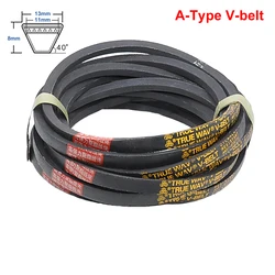 A Type V-belt Rubber Triangle Belt A-1050/1100/1150/1200/1250/1300/1350/1400/1450/1500/1550mm Machine Transmission Belt Metric