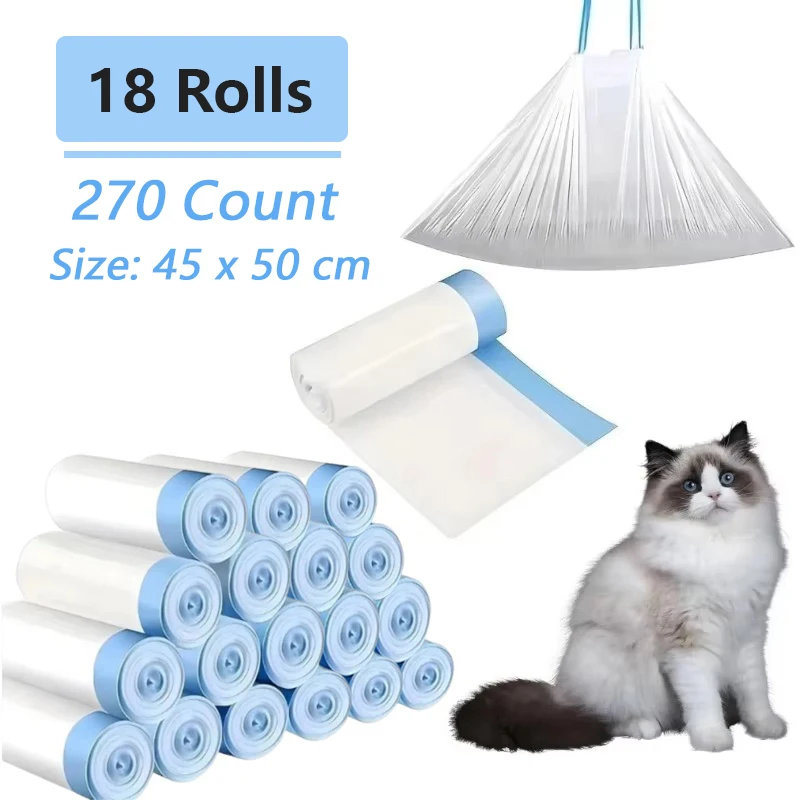 Slimme zelfreinigende kattenbak, 65L grote capaciteit automatische kattentoilet met WiFi mobiele app-afstandsbediening, automatische reiniging & afvalverwerking, effectieve geurverwijderaar,