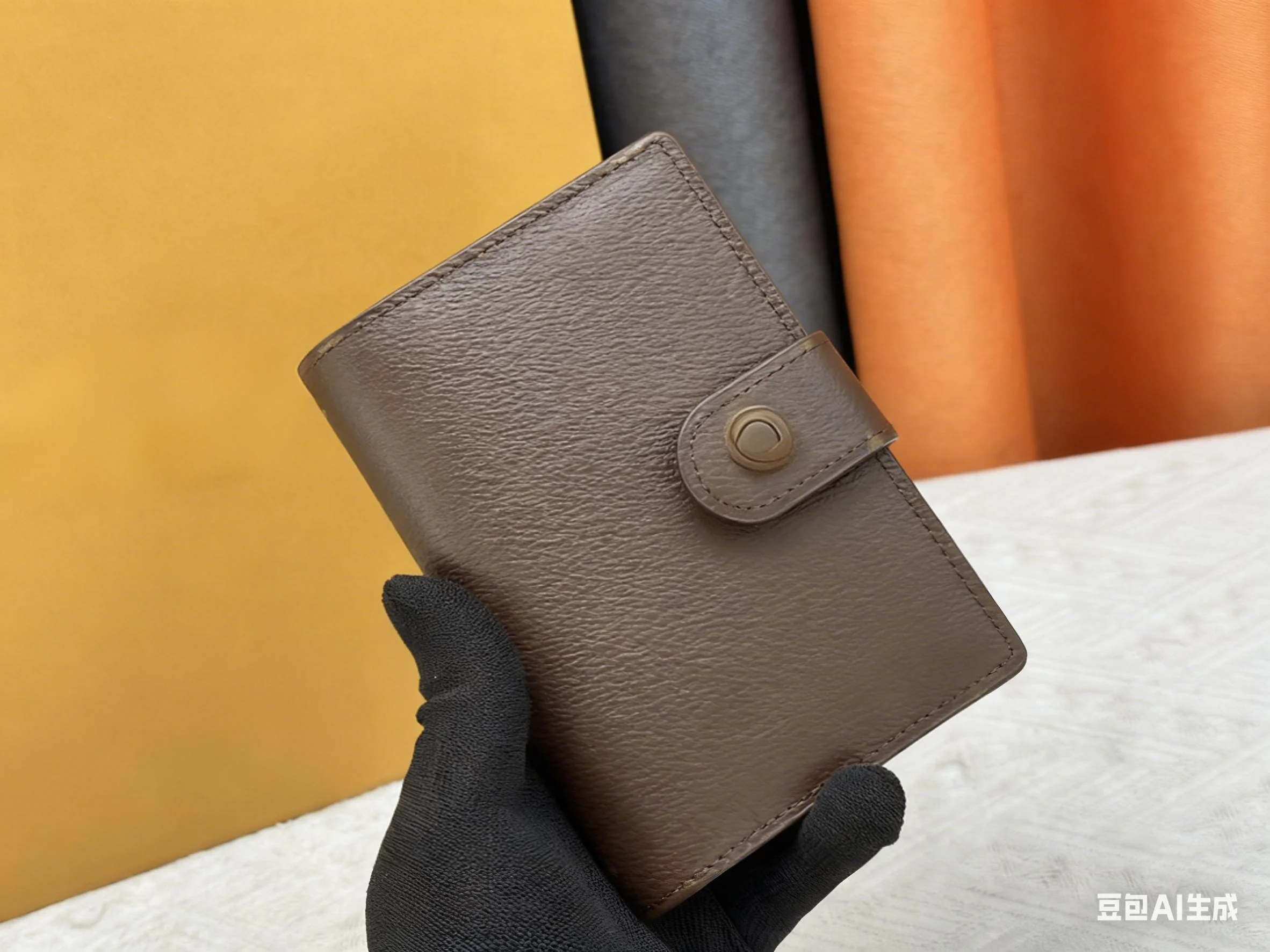 2025 New Fashionable and Compact Passport High Quality Genuine Leather Texture Holder Wallet