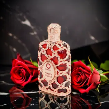 Orientical Royal Amber Rouge Damesparfum-2.7Oz, Langdurige Bloemengeur Met Alcoholvrije Formule Perfect Kerstcadeau