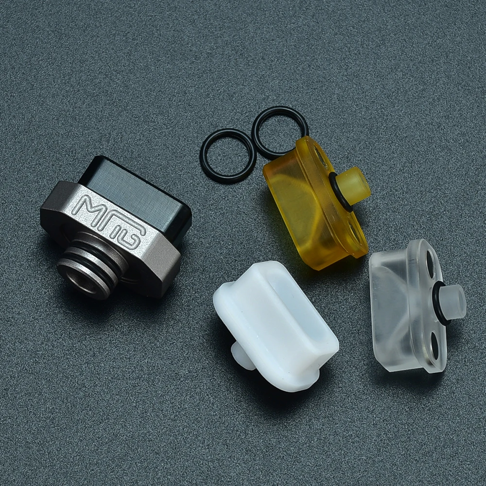 Kontrl Mag Style 510 Drip Tip Aluminum Teflon / POM / PEI / PC 4pcs Mouthpieces for SXK BB / Billet AIO Box Mod Kit