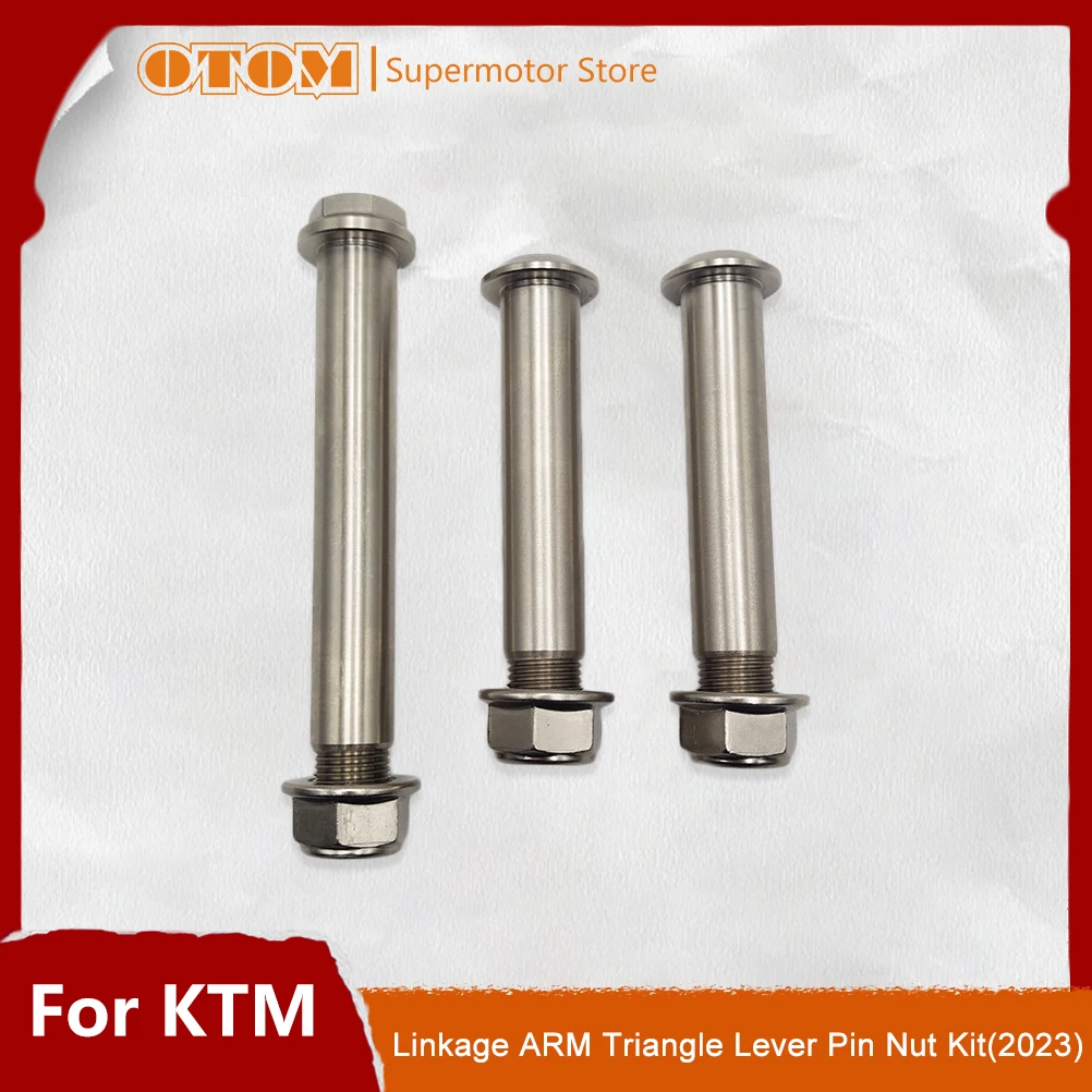 

OTOM Motorcycle Rear Shock Suspension Triangle Lever Pin Pull Rod Linkage Pin Nut For KTM HUSQVARNA GASGAS SXF XCF FC TC MC 2024