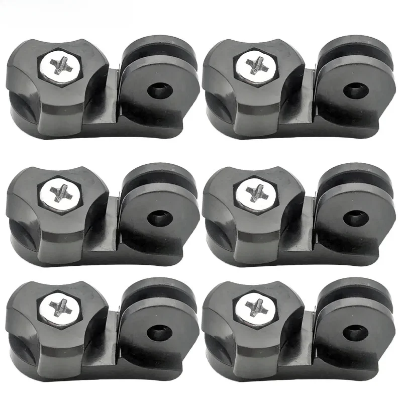 Support adaptateur pour Mini trépied 1/4 pouces, pour GoPro Hero 13 12 11 10 9 8 7 6 5 noir Sjcam Yi 4K Eken AKASO APEMAN Go Pro, Kit d'accessoires