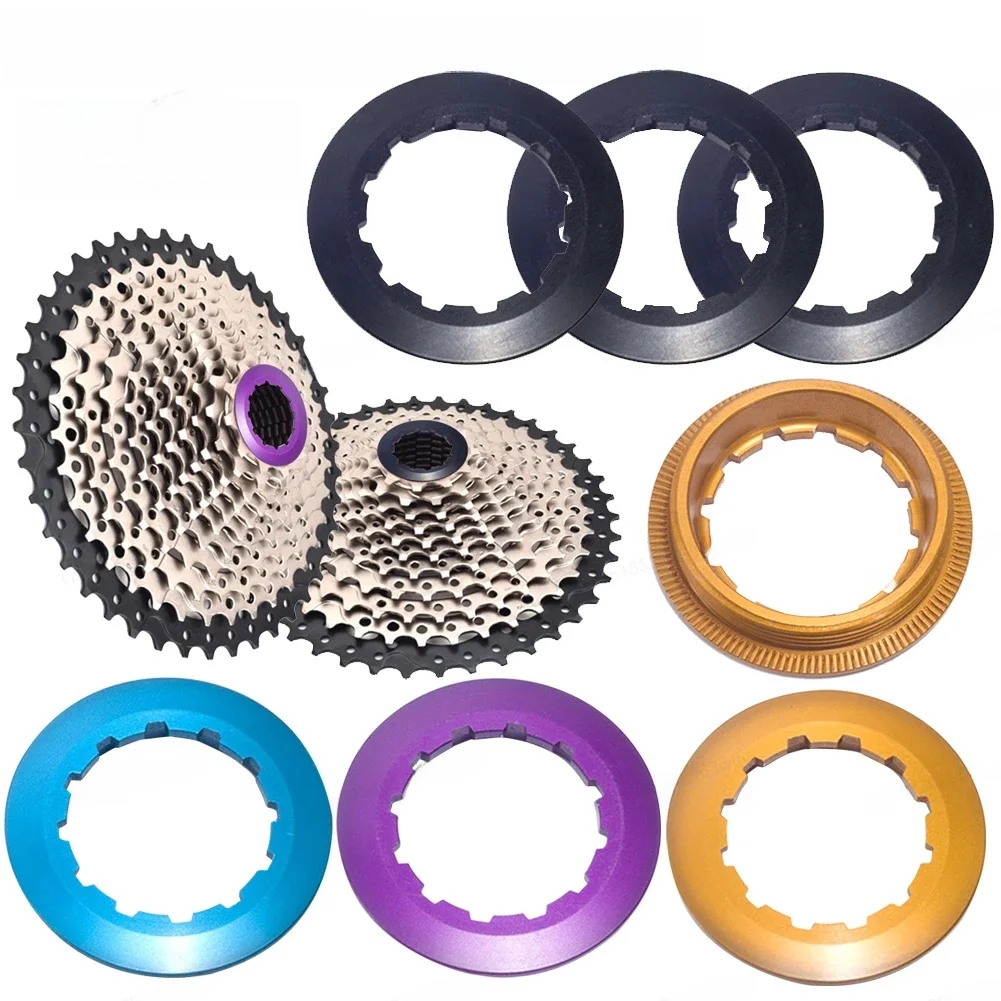 AliExpress MOJOYCE Mountain Road Bike Cassette Lockring 7075 Aluminum Alloy Cassette Lock Ring 11T Centerlock Disc Brake Rotor Bike Bicycle Parts