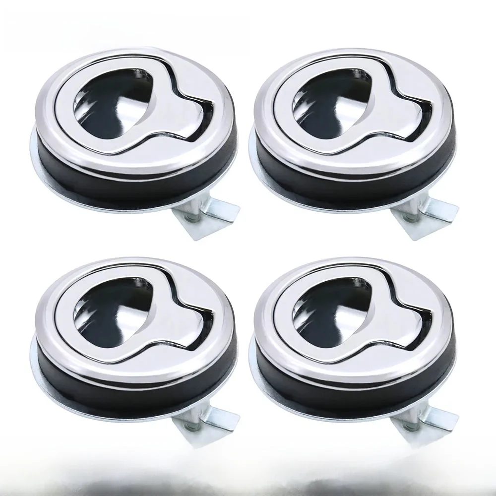 1/2/3/4/5/6szt Marine Boat Flush Pull Locker Hatch Latch Stainless Steel Boating Hatch Slam Lock for RV Caravan Yacht Camper Door — zdjęcie 2