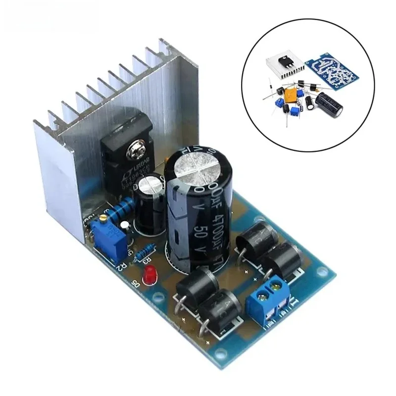 LT1083 DC-DC dodatni regulowany moduł zasilacza regulowanego regulator napięcia do ładowania akumulatora ładowarka zestaw do samodzielnego montażu — zdjęcie produktu 6